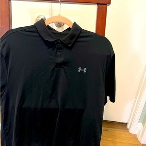 Men’s Under Armour Black Polo